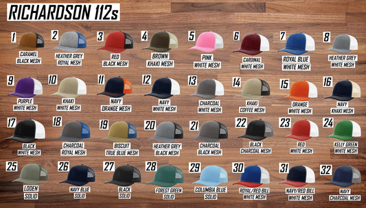 Quality "Learing" Center UV Patch Hat