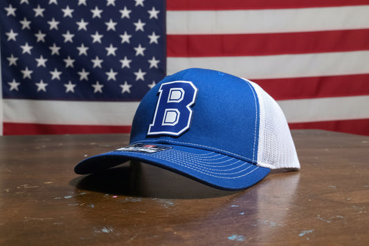 Blue Devils "B" UV Patch Hat