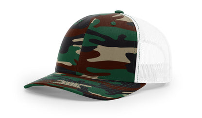 Richardson 112P 6 Panel Camo Hat