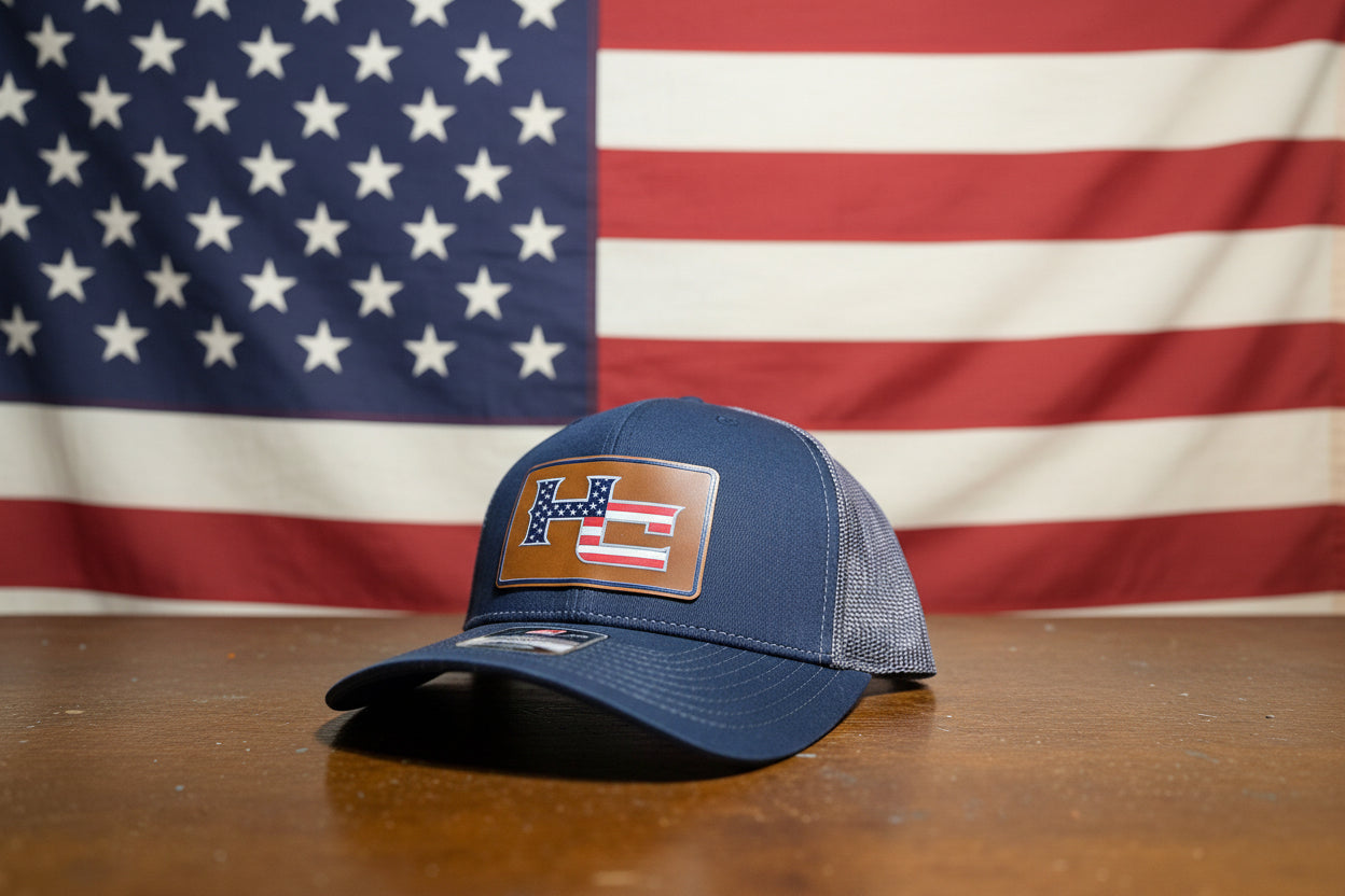"HC" Patriotic UV Patch Hat