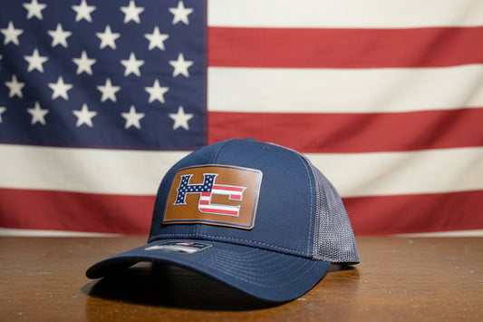 "HC" Patriotic UV Patch Hat