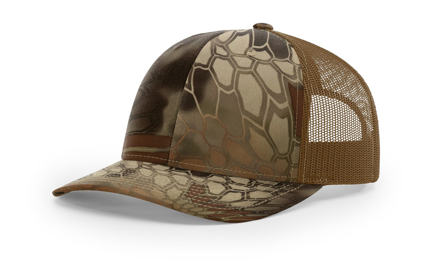 Richardson 112P 6 Panel Camo Hat