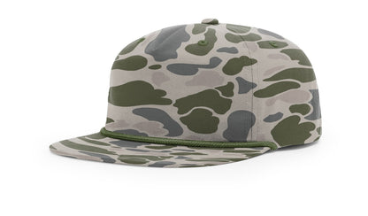 Richardson 256P | 5 Panel Camo Umpqua Gramps Rope Cap
