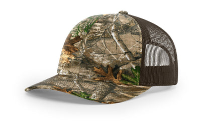 Richardson 112P 6 Panel Camo Hat