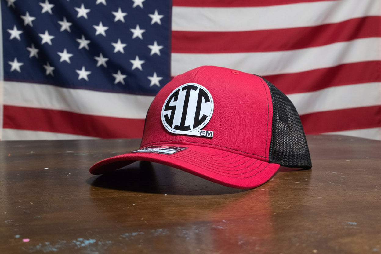 Georgia Sic 'Em UV Patch Hat
