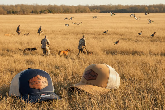 Personalized Farm/Ranch Hats w/ Hexagon Patch